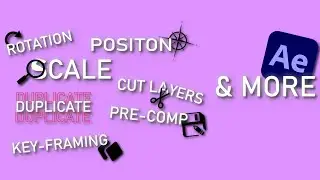 After Effects shortcuts *FOR BEGINNERS*
