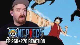 Luffy Vs Blueno BEGINS?!? | One Piece Ep 269+270 Reaction & Review | Enies Lobby Arc