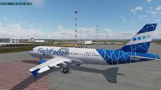 X-Plane 12 | FlightFactor A320 + BSS | Летим из Симферополя в Сочи ( URFF (UKFF) - URSS )