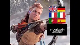 HORIZON FORBIDDEN WEST in Different Languages
