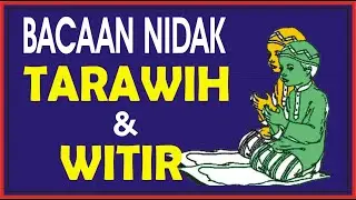 Bacaan Nidak Tarawih dan Witir: Lengkap dg File PDF untuk di download tersedia di dekskripsi Video
