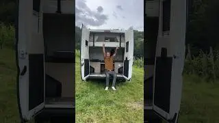 Neuer günstiger Kastenwagen Camper mit Hubbett #shorts