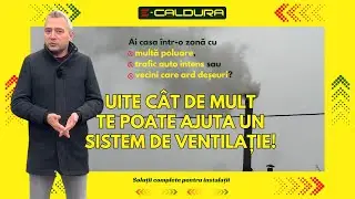 Dacă stai într-o zonă cu multă poluare 🏭, uite cum te poate ajuta un SISTEM DE VENTILATIE!