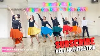 Remember Waltz - Line Dance || Demo By Plousios Studio X kak Lelin X Kak Isa
