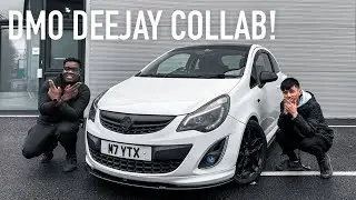 DMO DEEJAY REACTS TO MY VAUXHALL CORSA! 🤪🔥 *COLLAB*