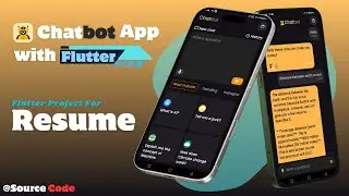 Complete ChatBot App in Flutter using Dart | Flutter Project for Resume | AI Chat bot app in flutter