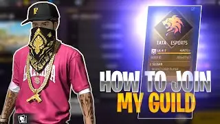 How To Join My Guild || How To Join V Badge Guild || Free Fire || Kailash Raj Gaming