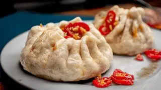 Пирожки паровые с мясом из поднебесной #shorts