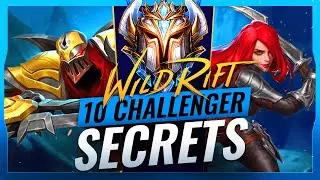 10 SECRET Tips & Tricks CHALLENGERS ABUSE in Wild Rift (LoL Mobile)