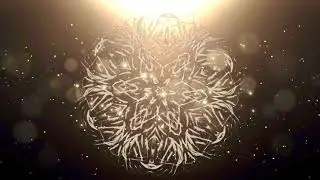Twenty minute break, Healing Frequencies of 825 HZ. Mandala meditation on a Sparkly Snowflake