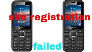 Sim registration failed Qmobile power 8