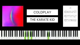 Coldplay - The Karate Kid (BEST PIANO TUTORIAL & COVER)