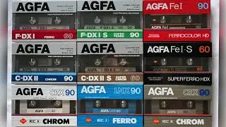 #аудиокассеты AGFA Редкие