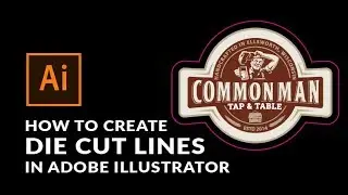 How To Create Custom Shape Die Cut Lines in Adobe Illustrator