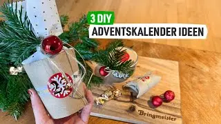 3 DIY Adventskalender Ideen 🎁