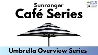 Sunranger Cafe Series - Umbrella for cafes, restaurants and promotional companies.