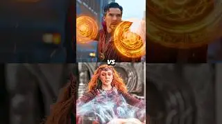 wanda vs dr strange #shorts #marvel #drstrange #wanda