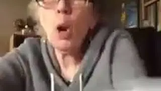 Опасная бабуля вот у нее легкие .