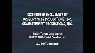 Mickey's Fun Songs 1994 PBS Funding