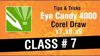 Eye Candy plugin Coreldraw  Part#7 || Urdu | हिंदी|| 