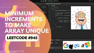 LeetCode 945: Minimum Increment to Make Array Unique (Intuition + Greedy Algorithm Explained)