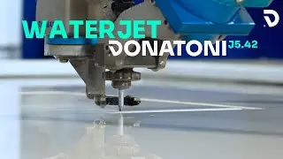 DONATONI J5.42 WATERJET CUTTING CENTRE - pressures up to 4200bar!