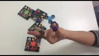 Спиннер кольцо Spinner Rings - Portal Grey, Portal Purple