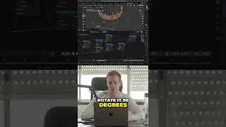 Create Eye Catching 3D Bending Effects in Blender with Geometry Nodes