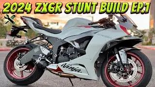 2024 KAWASAKI ZX6R STUNT BIKE BUILD EP.1