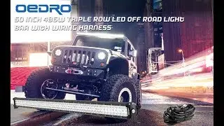 Install 50 Inch LED Lightbar on a Jeep Wrangler TJ - How To
