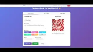 Full Stack QR Code Generator Web App | React, Express, MySQL  