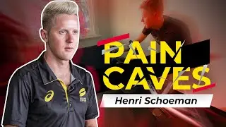 Pro triathlete pain cave tour // Henri Schoeman Zwift pain cave set up //