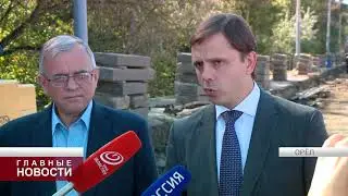 Клычков проинспектировал ремонт моста 