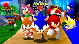 Sonic R: 100% Playthrough (Definitive Experience)