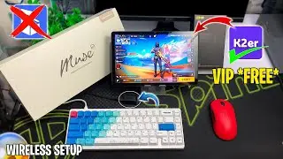 No Ban | 2024 New *VIP* apk Full Setup for Play Free Fire with Keyboard mouse on mobile🔥| K2erKeymap