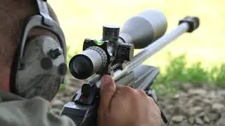 Работа трехкамерного ДТК Ротор 43  на Blaser  R93 LRS2 300 Win Mag