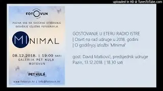 Radio Istra | Udruga Fotovun, 13.12.2018.