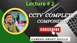 Beginner Guide to CCTV Installation | All Components Explained | Urdu#CCTVLecture2 #CCTVComponents
