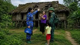 Full video: Soldier overjoyed to find his mother and daughter - the journey to building a new life..