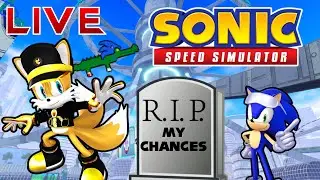 Chilling & Gambling My Time Away in Sonic Speed Simulator Live