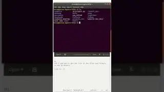 How to get list of folder and files in any directory in linux using terminal
