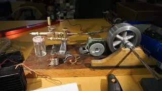 Homemade Internal Combustion Engine LIVE STREAM Run and Q&A
