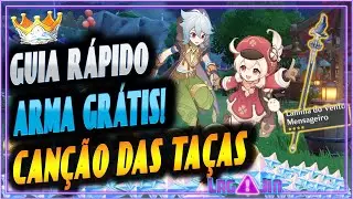 EVENTO CANÇÃO DAS TAÇAS | CONSIGA UMA ARMA GRÁTIS + GEMAS GRÁTIS Genshin impact Dicas