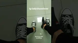 converse sneakers teen model sweaty footprints after Gym shoes and socks girl fetish