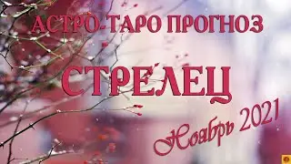 СТРЕЛЕЦ - Ноябрь 2021. АСТРО-ТАРО прогноз.