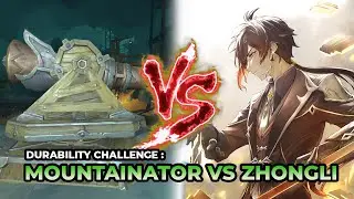 Mountainator VS Zhongli: How many shots can 55,000 HP Zhongli take | Genshin Impact