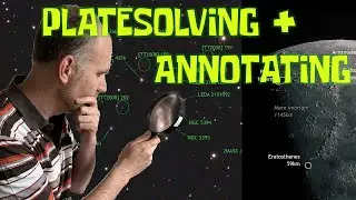 Platesolving and Annotating with Siril, Aladin Desktop, and LROC Quickmap