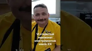 Коллеги по цеху, участники конкурса электромонтажников IEK. 