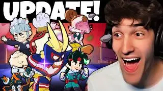 NEW Brawl Talk… MHA Collab + 3 INSANE New Brawlers!