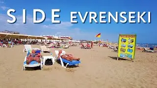Side Evrenseki currently  . Walking on the beach TURKEY 